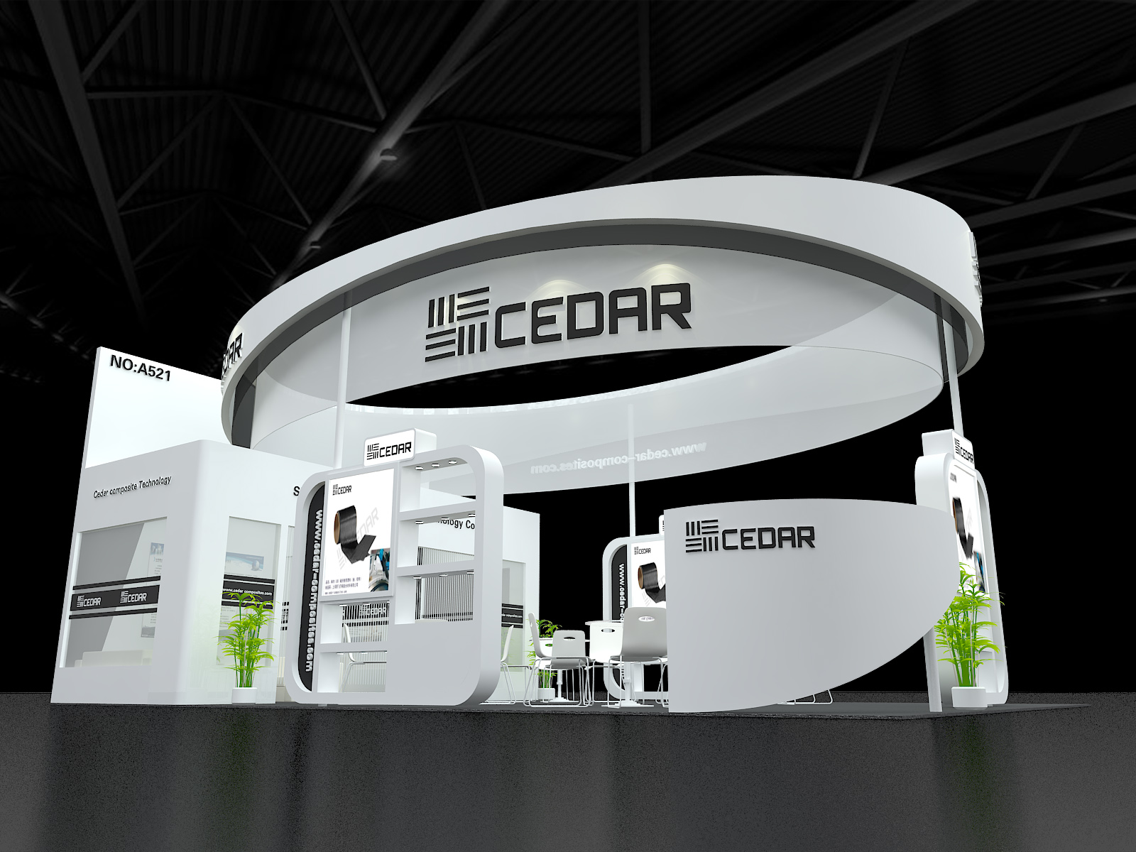 CEDAR展臺設(shè)計(jì)案例