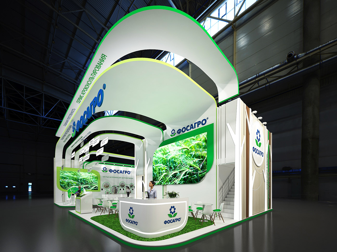 國(guó)外展臺(tái)設(shè)計(jì)細(xì)節(jié)