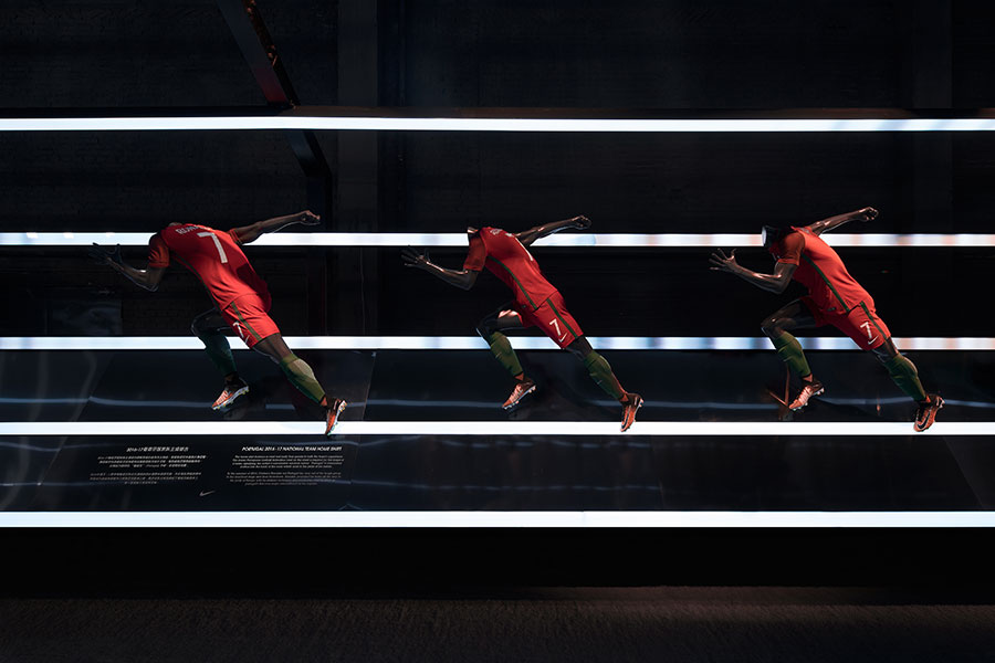 2018耐克室內(nèi)展臺設(shè)計方案